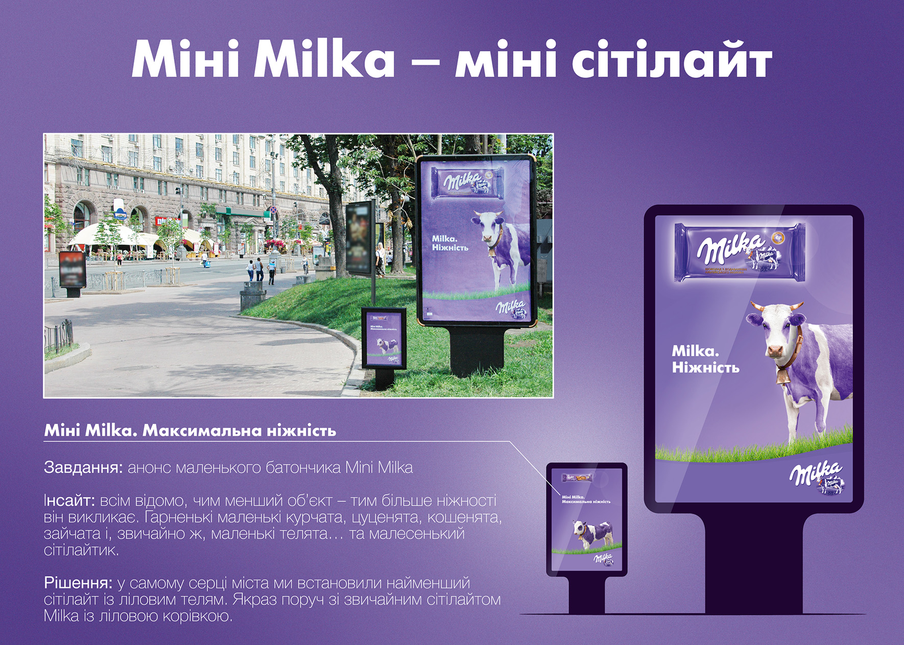 Міні Milka сітілайт