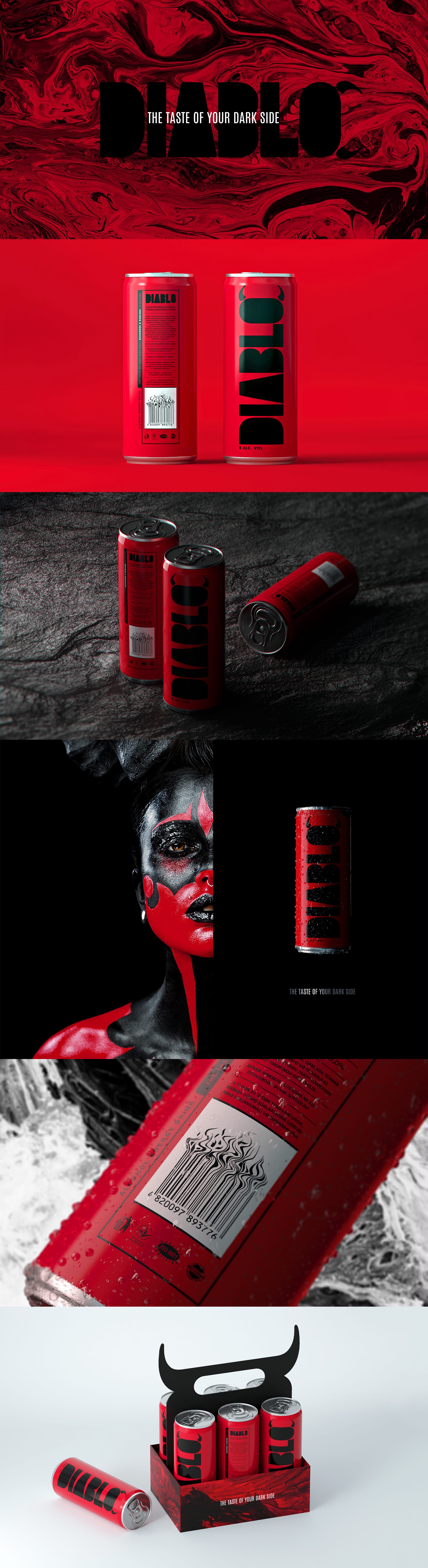 Diablo Alcoholic Energy Drink 