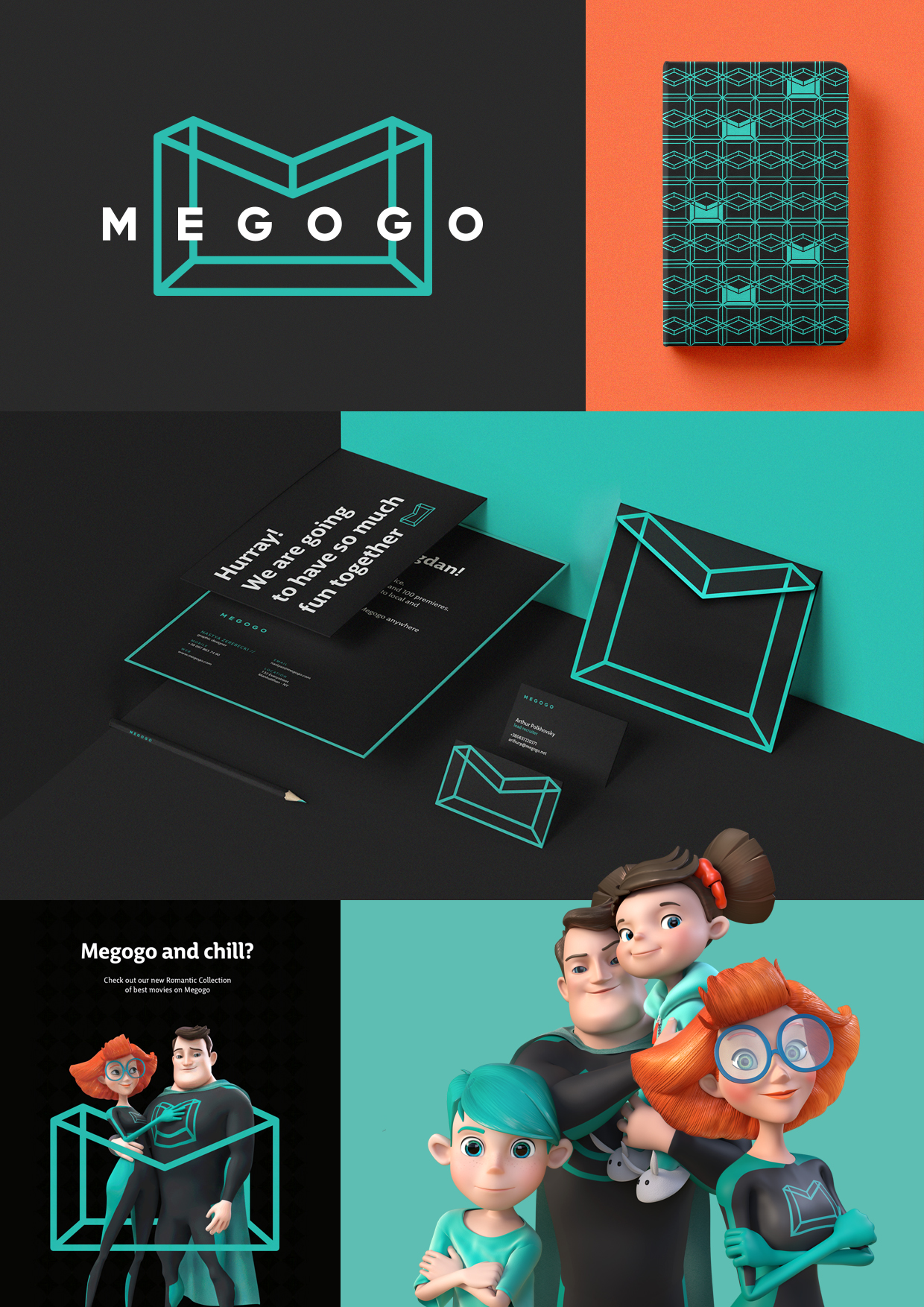 Megogo — Brand Identity